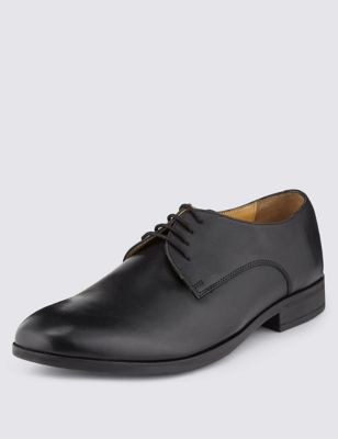 Airflex&trade; Leather Lace Up Derby Shoes